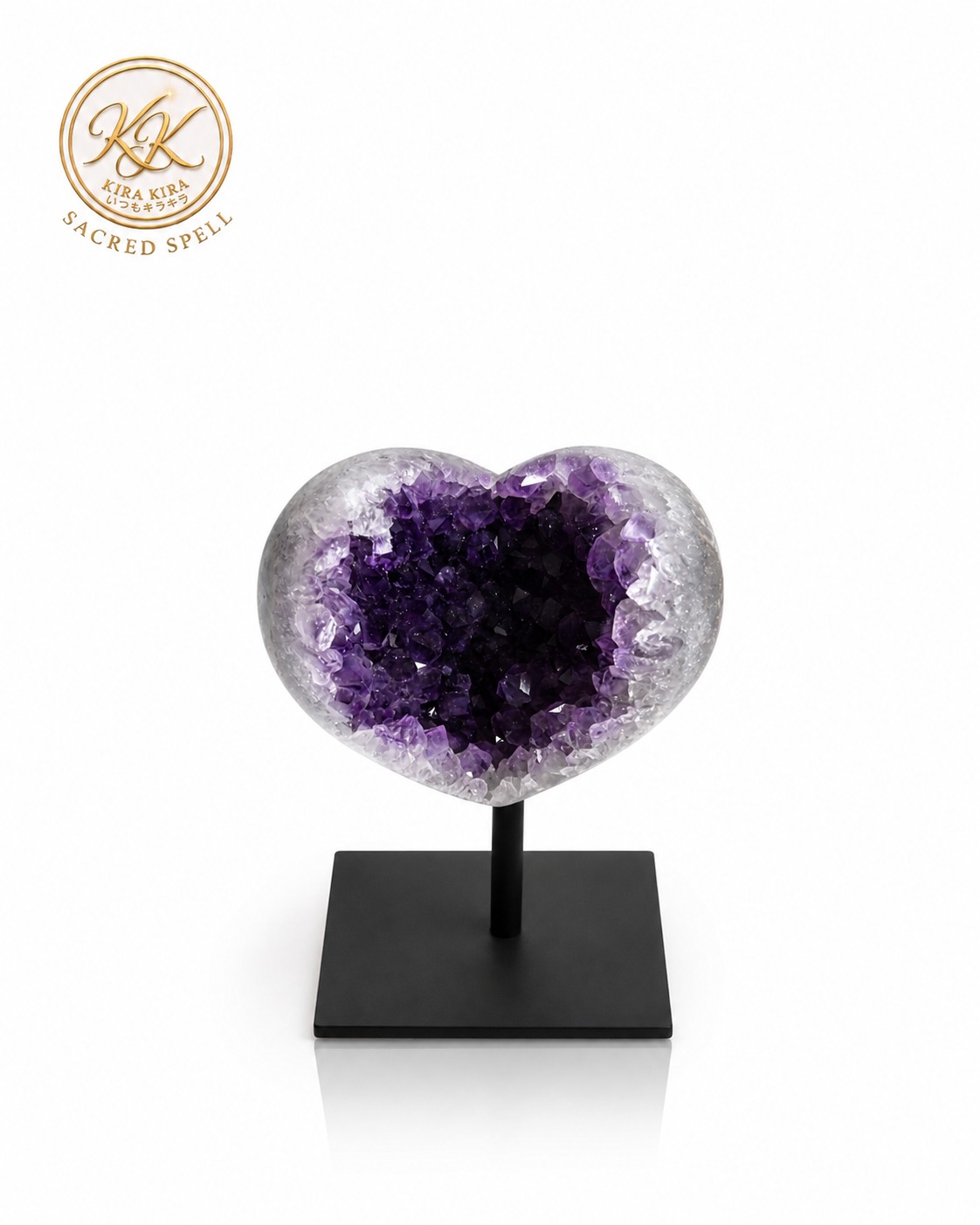 Amethyst heart