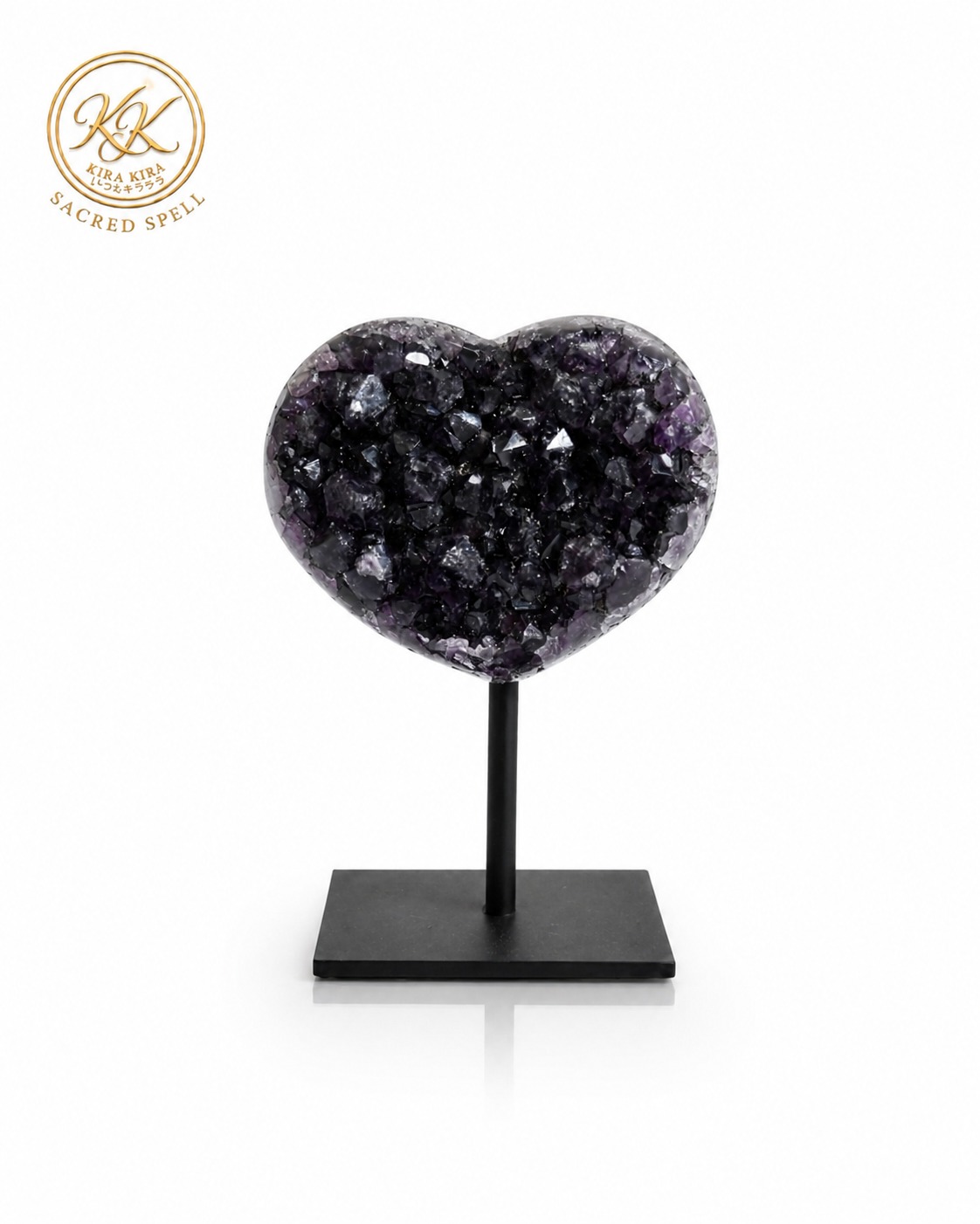 Amethyst heart